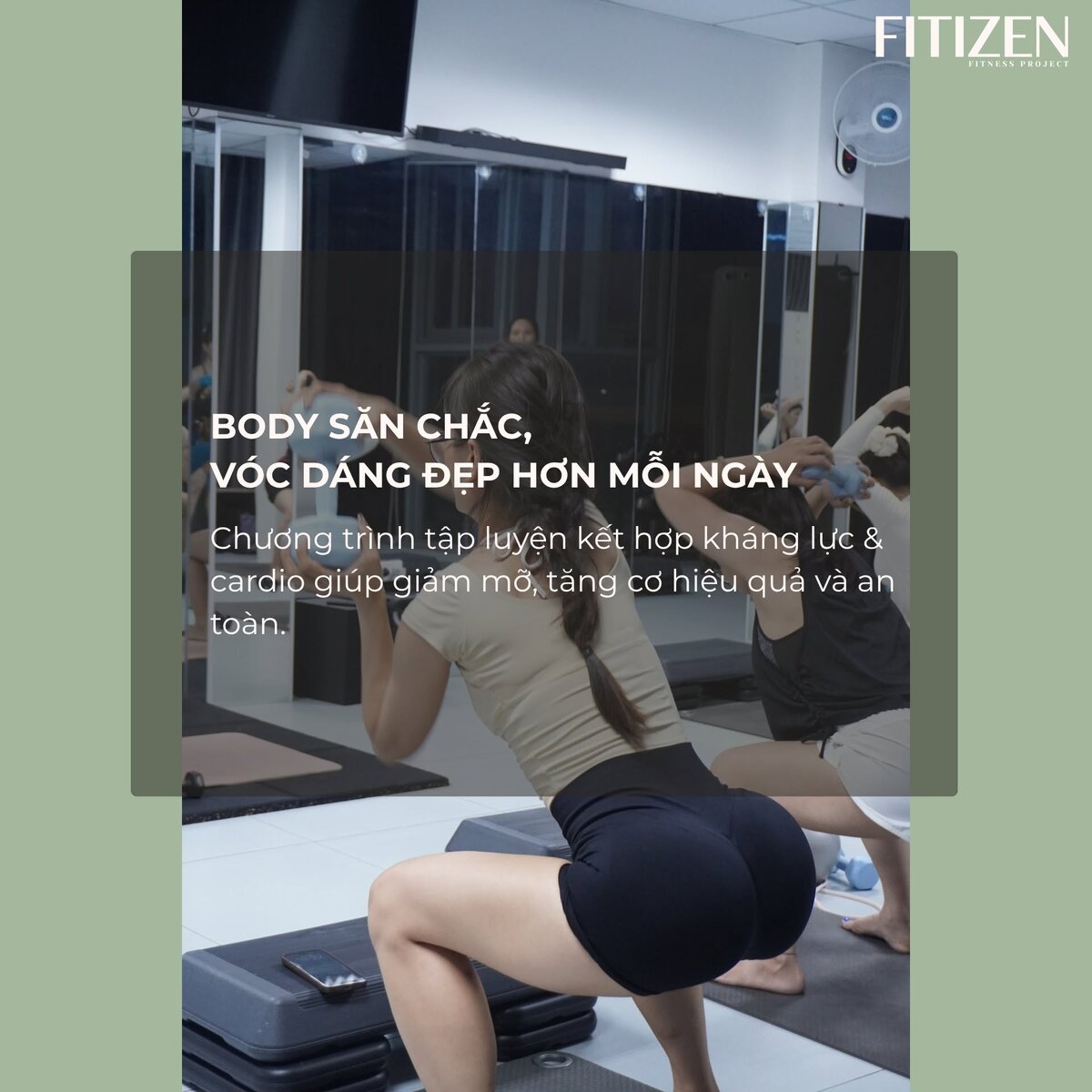 Body săn chắc mỗi ngày tại FITIZEN