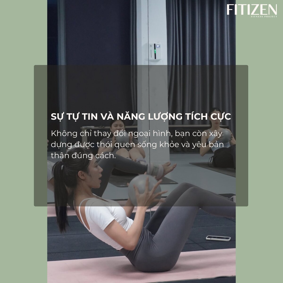 Sự tự tin và năng lượng tích cực