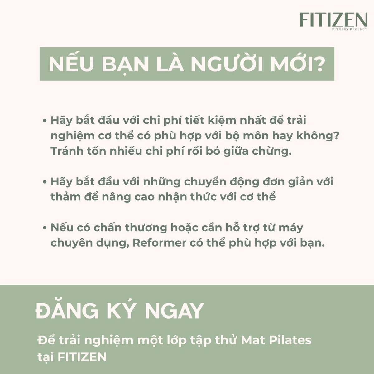 Pilates Mat hay Pilates Reformer, chọn sao cho đúng