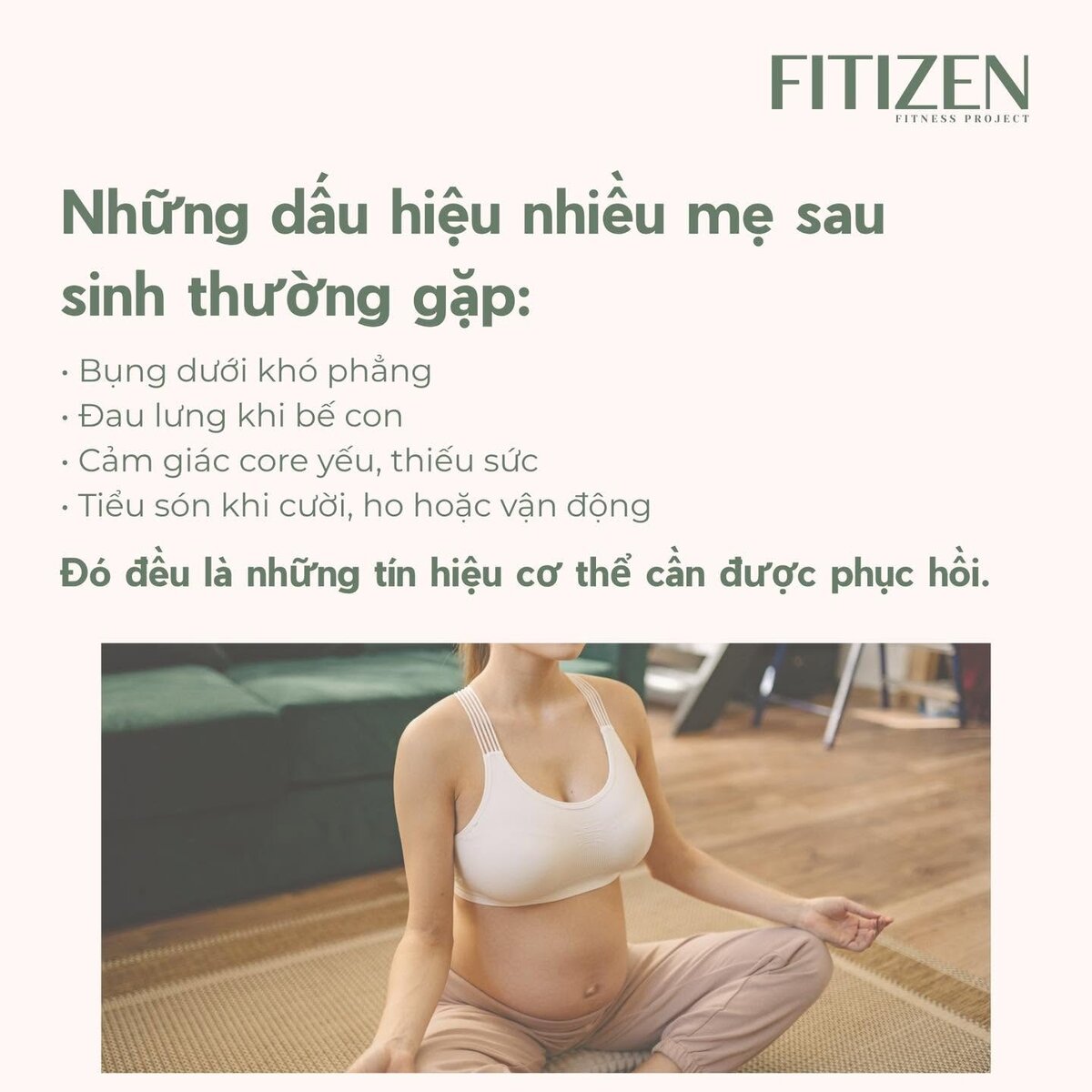 Những dấu hiệu nhiều mẹ sau sinh thường gặp